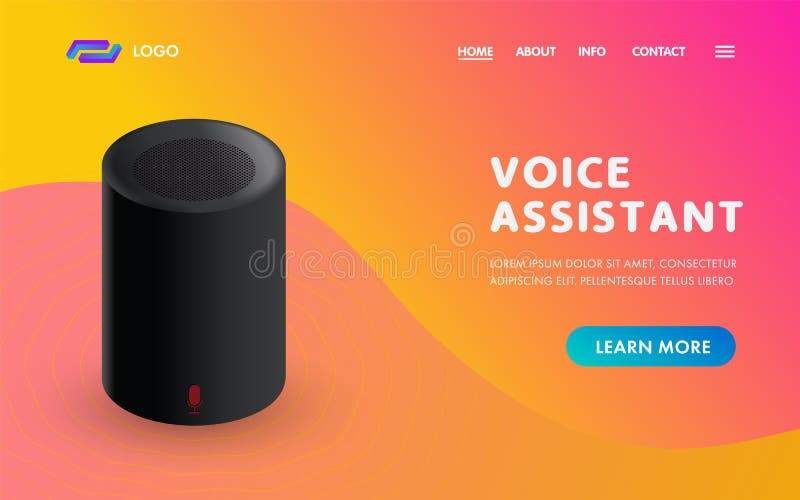 Voice Assistant Smart Home Sound Recognition System. IOT Device Web