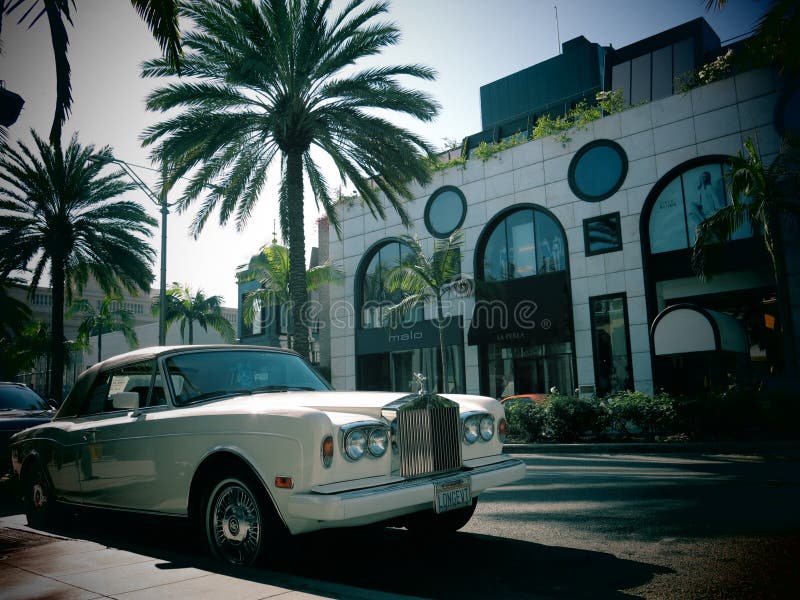 Voiture Rolls Royce de luxe photographie stock