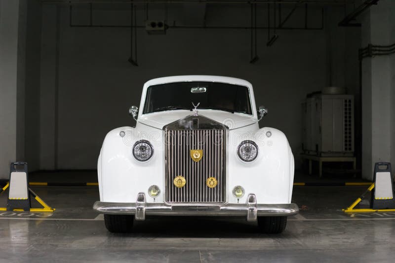 Voiture Rolls Royce vintage image stock