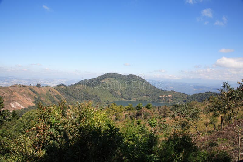 A view from the Pacaya Volcano in Guatamala. A view from the Pacaya Volcano in Guatamala.