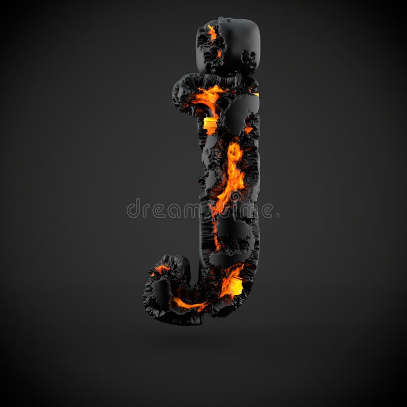 Volcanic Alphabet Letter J Lowercase Isolated on Black Background. Stock Illustration - Illustration of light, fire: 92293920 Volcanic Alphabet Letter J Lowercase Isolated on Black Background. Stock Illustration - Illustration of light, fire: 92293920