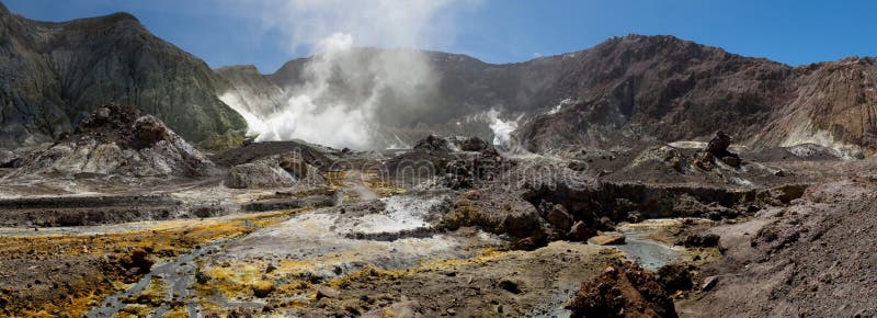 Volcanic Wasteland Panorama