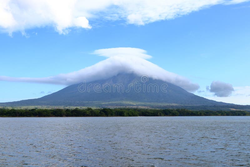 Volcano Concepcion, Ometepe-Insel, Nicaragua stockfotografie Volcano Concepcion, Ometepe-Insel, Nicaragua stockfotografie