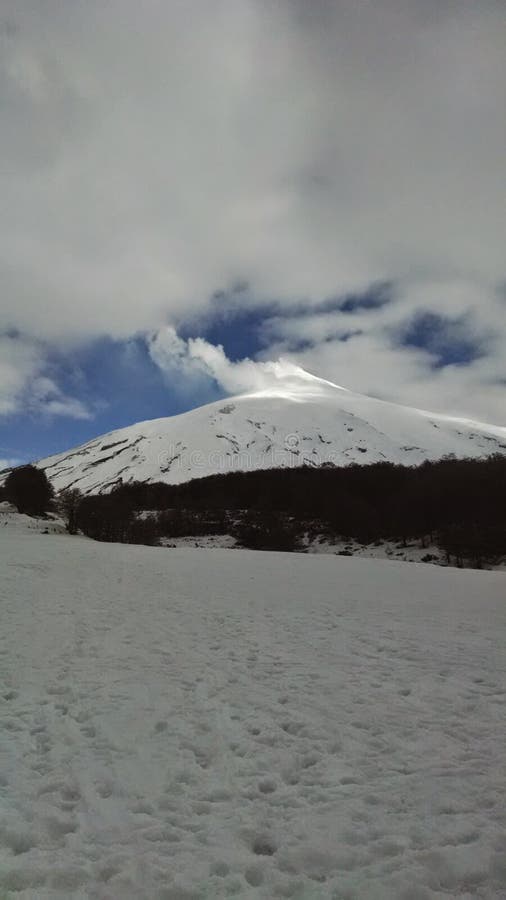 Volcán en sur.