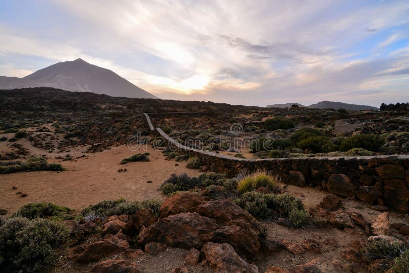 Volcano Teide National Park Tenerife imagenes de archivo Volcano Teide National Park Tenerife imagenes de archivo