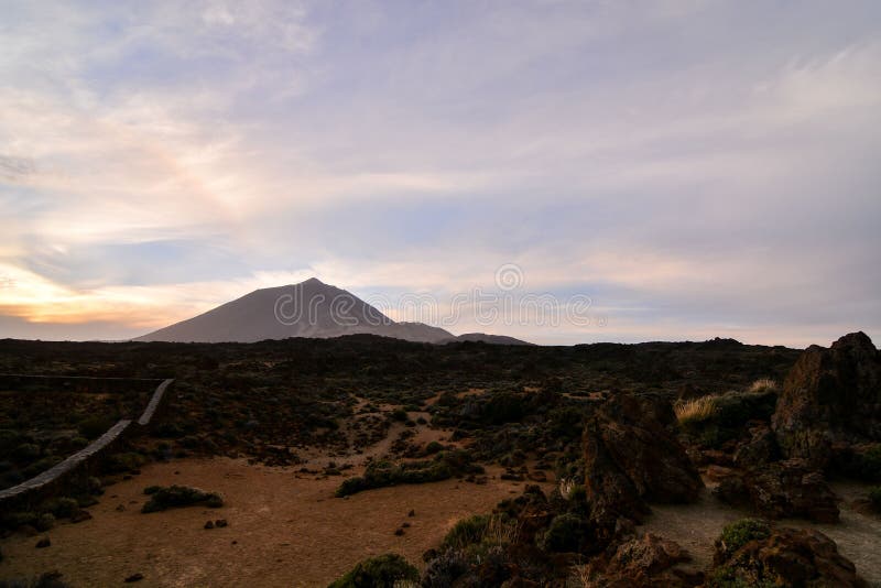 Volcano Teide National Park Tenerife imagenes de archivo Volcano Teide National Park Tenerife imagenes de archivo