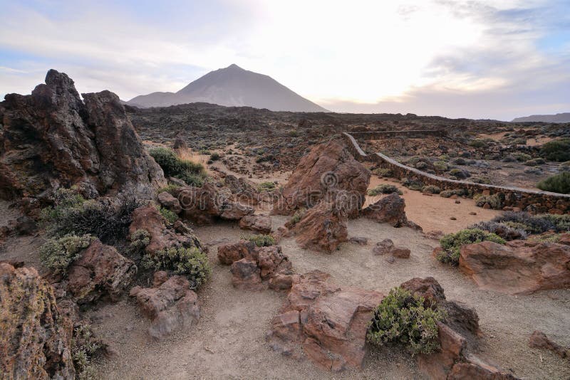 Volcano Teide National Park Tenerife fotos de archivo libres de regalías Volcano Teide National Park Tenerife fotos de archivo libres de regalías