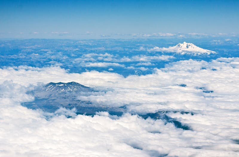 Volcanoes in Chile stock photos