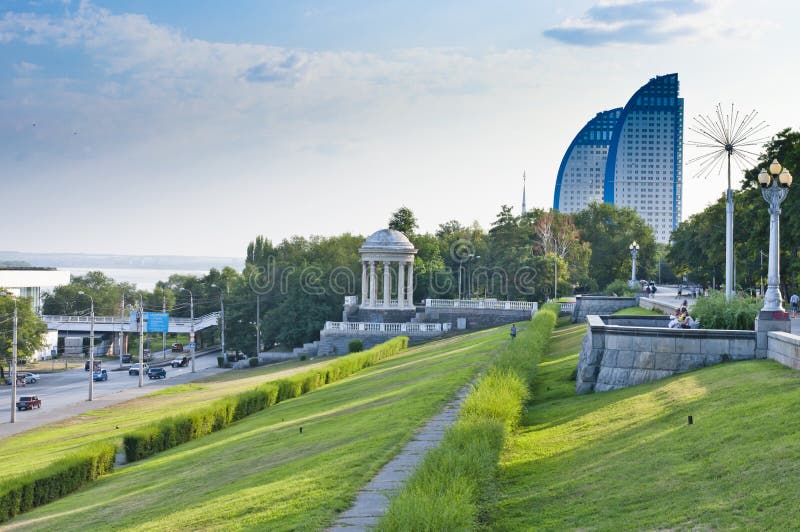 Volga embankment