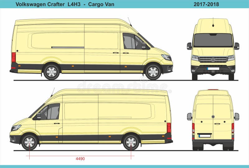 Gåva För Volkswagen Crafter Passagerareskåpbil L2H1 2017