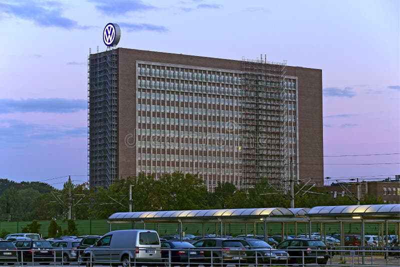 Volkswagen Headquarter editorial photo. Image of automobile - 60041221