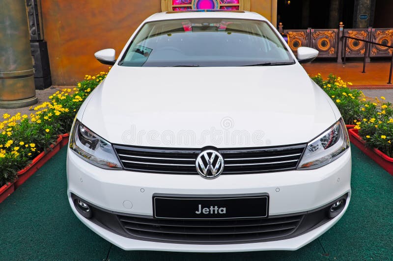 Volkswagen Jetta wrapped in vinyl