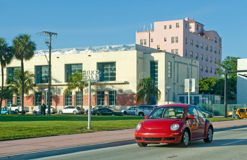 Volkswagen rosso in Florida