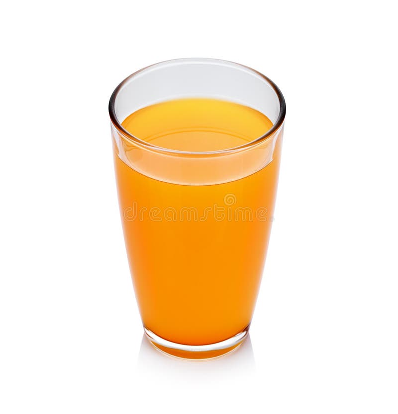 Volledig glas jus d'orange royalty-vrije stock afbeeldingen Volledig glas jus d'orange royalty-vrije stock afbeeldingen