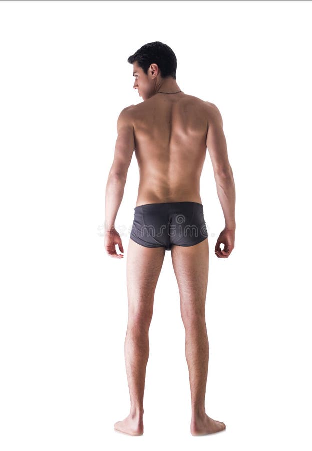 Voller Körper des jungen Mannes des Sitzes herein gesehen von der Rückseite lizenzfreie stockfotos Voller Körper des jungen Mannes des Sitzes herein gesehen von der Rückseite lizenzfreie stockfotos