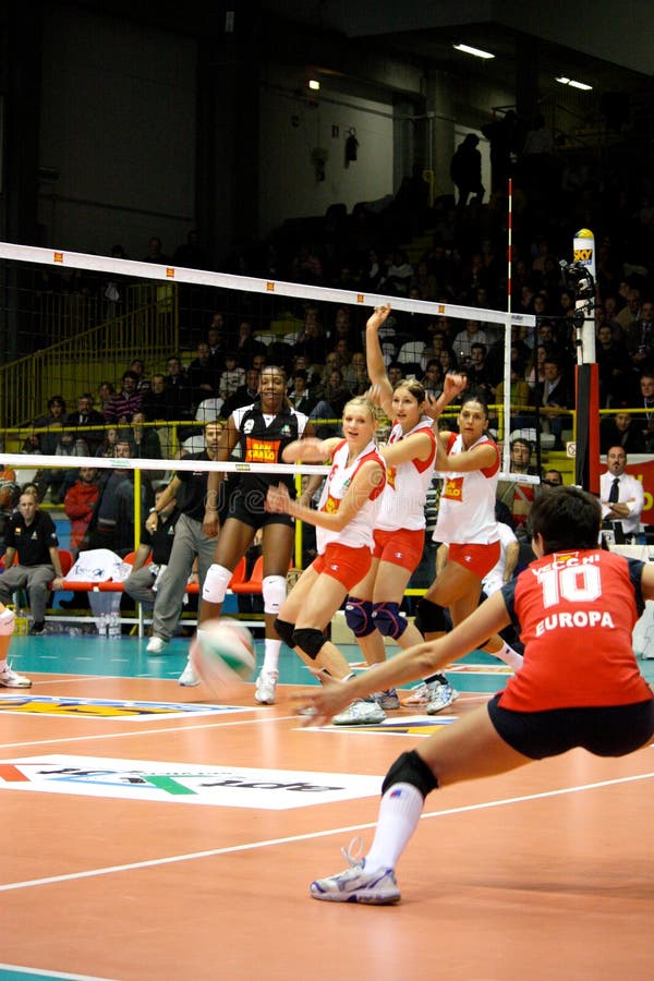 Volley Volleyball All Star Game 2008 Editorial Stock Photo Image of