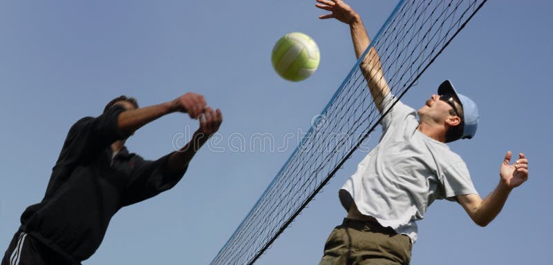 Volleyball royalty-vrije stock foto's Volleyball royalty-vrije stock foto's