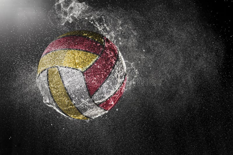 Black Volleyball Fabric, Wallpaper and Home Decor | Spoonflower