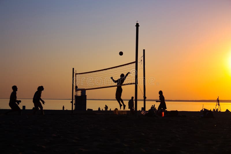 Volleyball on the beach. editorial photography. Image of binky 28889732