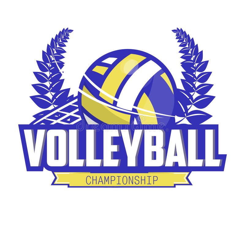 Volleyball Championship Logo