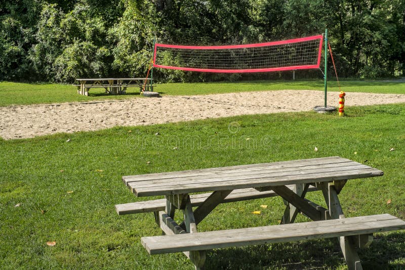 Volleyball field stock photo. Image of play, composition 48410572