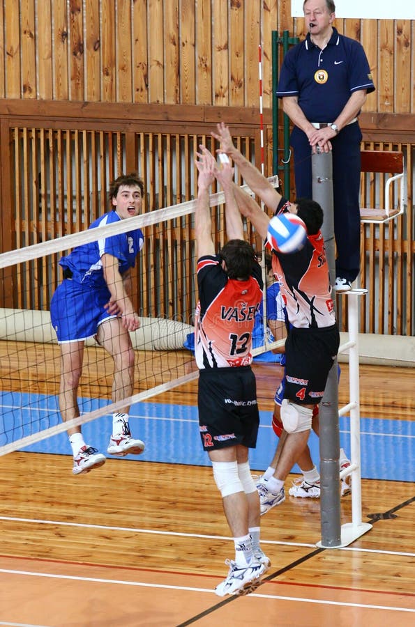 VOLLEYBALL MATCH editorial photography. Image of competition 12248842