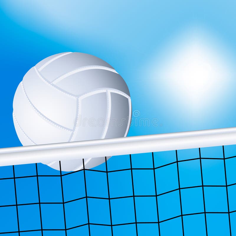 Volleyball and the net