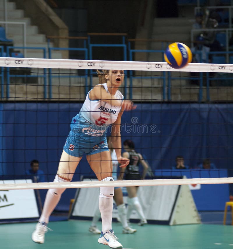 Volleyball Player Nataliya Goncharova Editorial Stock Photo Image of