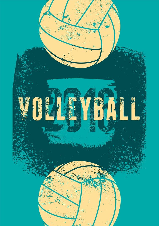 Volleyball Tournament Poster Stock Illustrations – 982 Volleyball ...