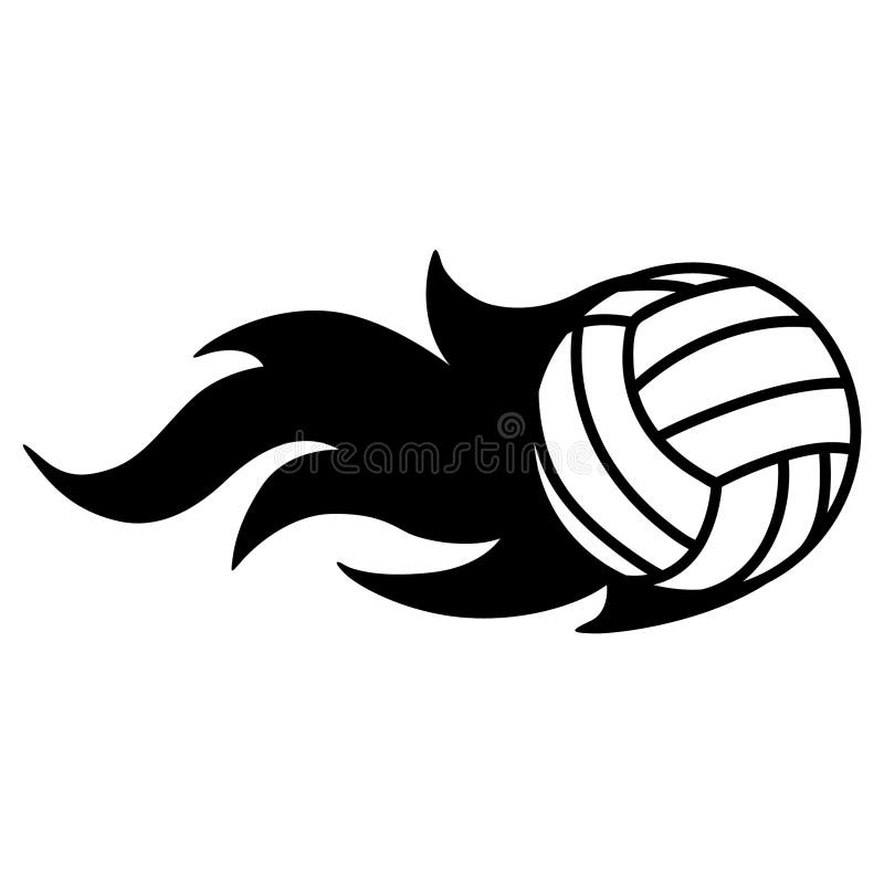 Volleyball Vector Eps Hand Drawn, Vector, Eps, Logo, Icon, Silhouette ...