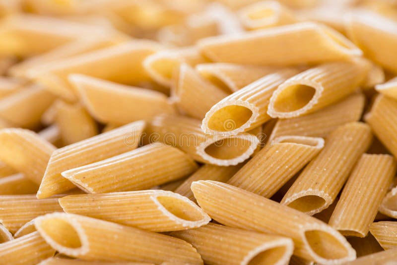 Vollkorn-Penne Background stockbild. Bild von organisch - 45906149