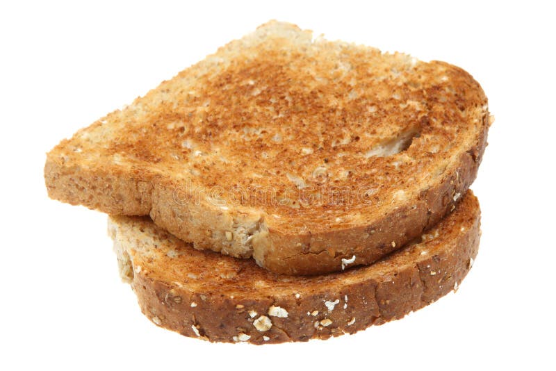 Vollkorntoast stockfoto. Bild von braun, knusprig, gebacken 4256120