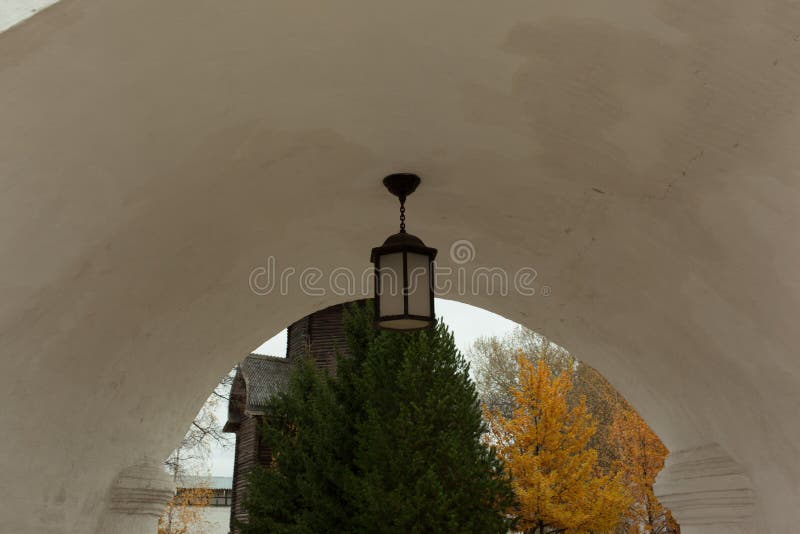 Vologda, Rusland Het Klooster spaso-Prilutsky is een Russisch Orthodox klooster stock foto's Vologda, Rusland Het Klooster spaso-Prilutsky is een Russisch Orthodox klooster stock foto's