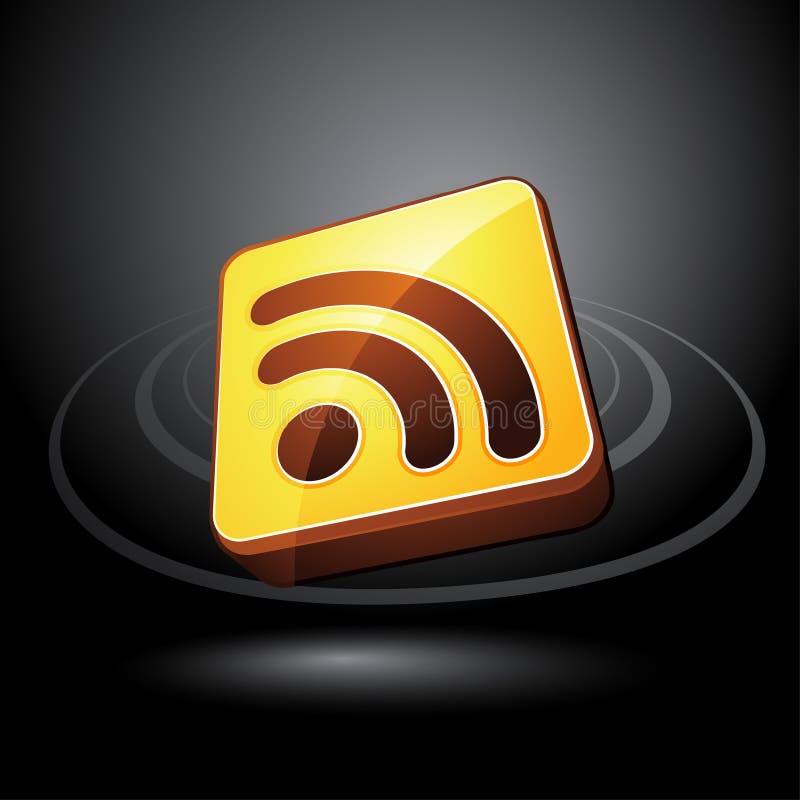 Volume button vector illustration