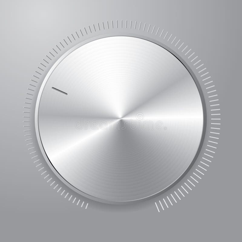 Volume button copy royalty free illustration