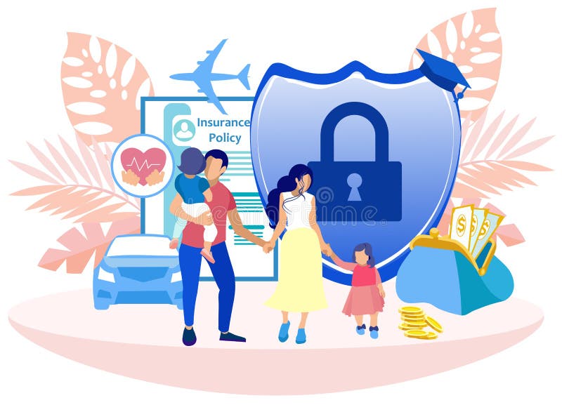 Voluntary Medical Insurance Programs Cartoon. Stock Vector - Illustration of children, heart: 145179544 Voluntary Medical Insurance Programs Cartoon. Stock Vector - Illustration of children, heart: 145179544