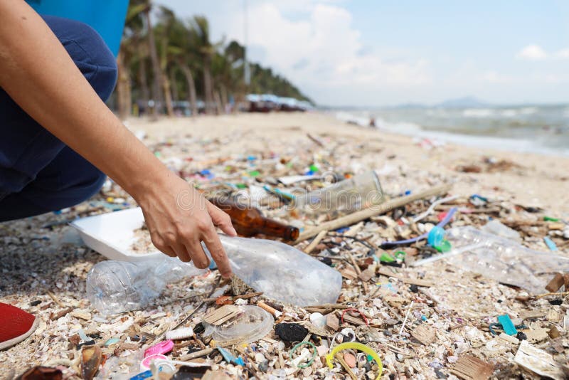 Free litter bags provided at area beaches