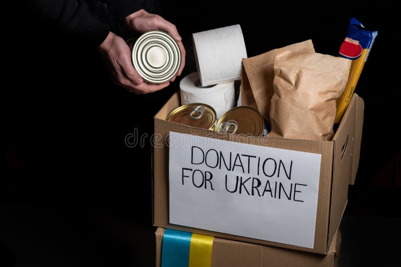 Volunteers Collect Donations for Ukrainians Around the World. Donations