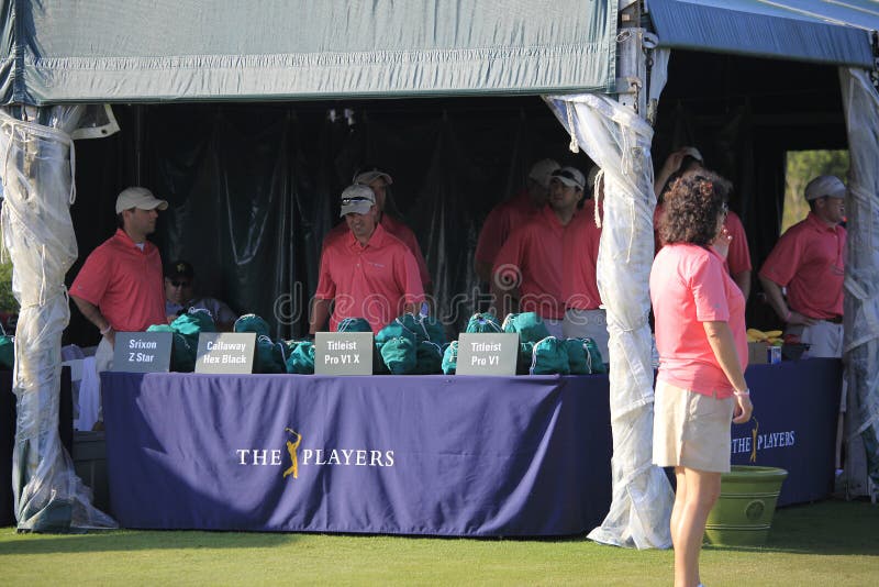Volunteers at the Players Championship 2012 Editorial Photography