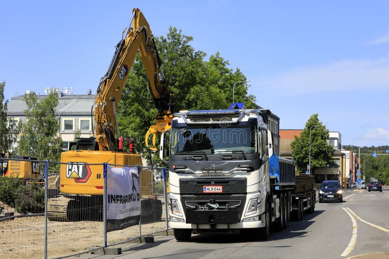 Volvo FMX X-Pro 540 Construction Truck Editorial Stock Image - Image of  finnish, machinery: 48943279