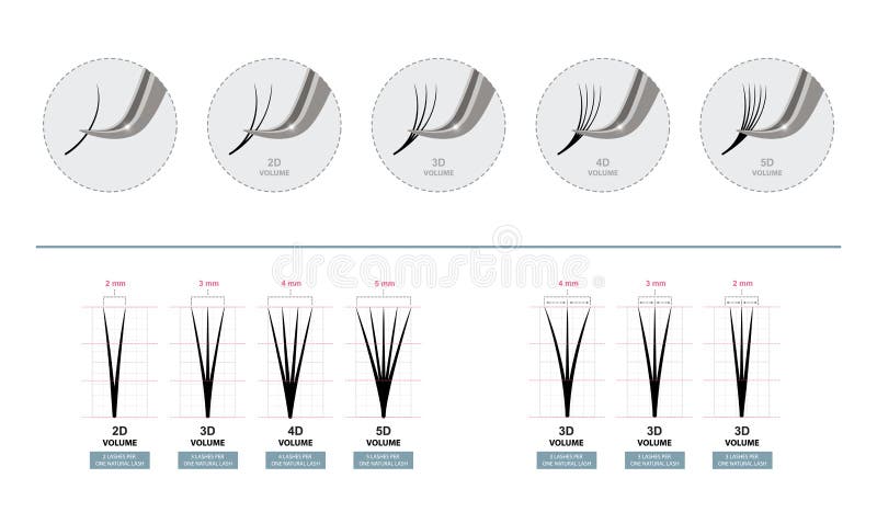 Volume Eyelash Extensions. Artificial Lashes. Master of Eyelash Extensions works with Tweezers. Vector Illustration. Template for Makeup and Cosmetic Procedures. Training poster. Guide. Volume Eyelash Extensions. Artificial Lashes. Master of Eyelash Extensions works with Tweezers. Vector Illustration. Template for Makeup and Cosmetic Procedures. Training poster. Guide