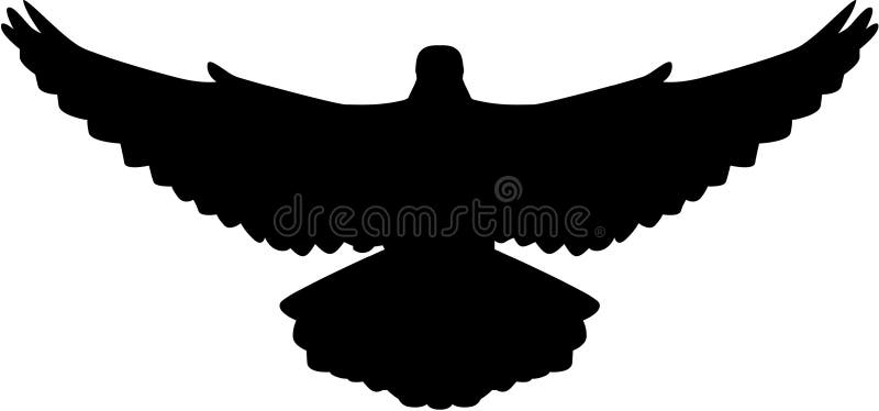 Voo da pomba ilustração royalty free Voo da pomba ilustração royalty free