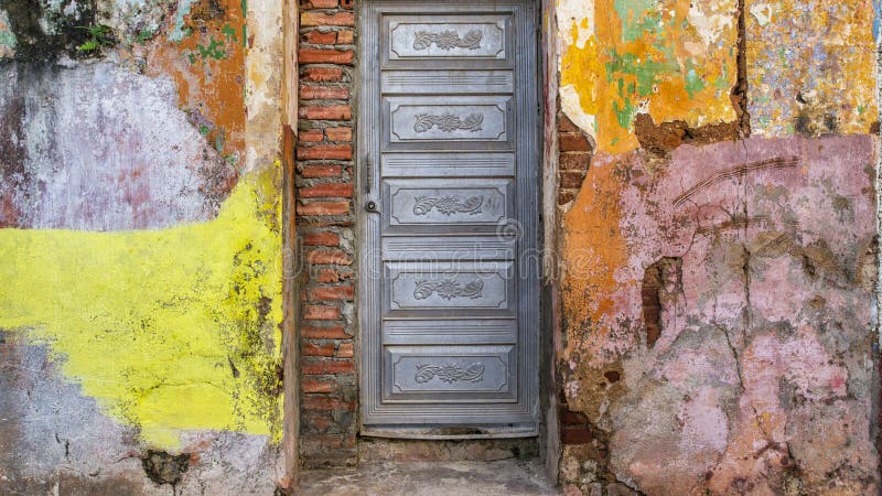 Voorgevel 1 van Trinidad, Cuba stock foto Voorgevel 1 van Trinidad, Cuba stock foto