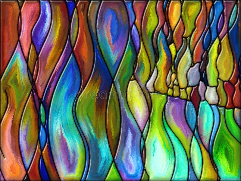 Vooruitgang van Glas vector illustratie