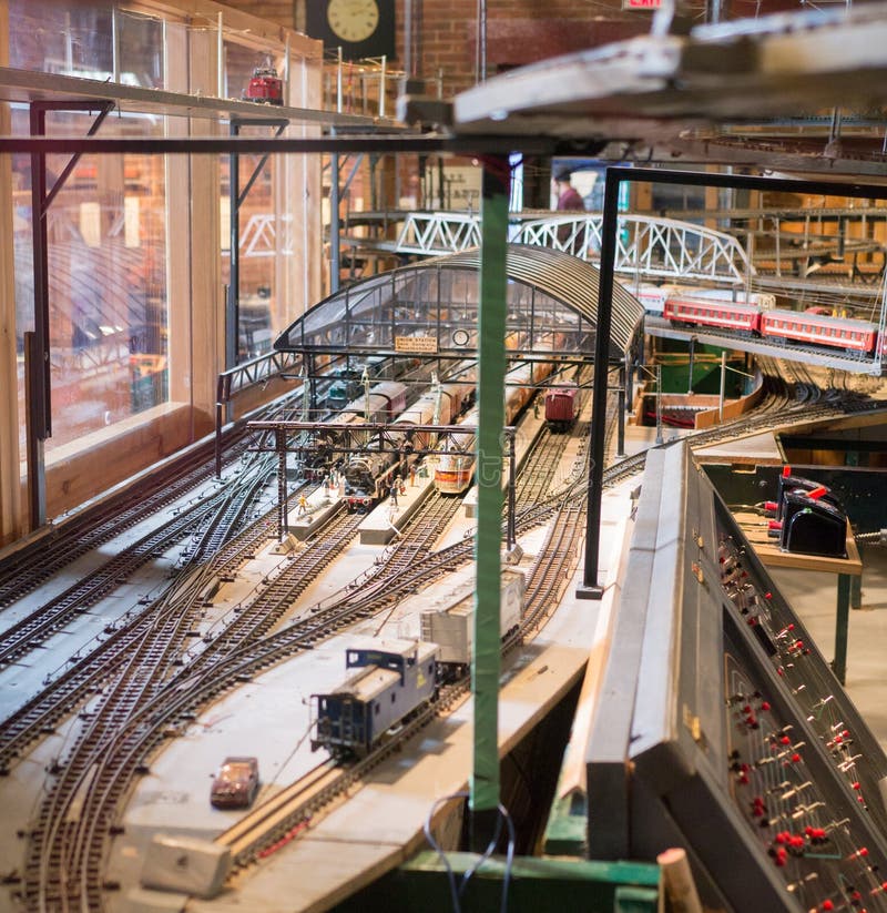Vorbildliche Eisenbahn lizenzfreie stockbilder Vorbildliche Eisenbahn lizenzfreie stockbilder