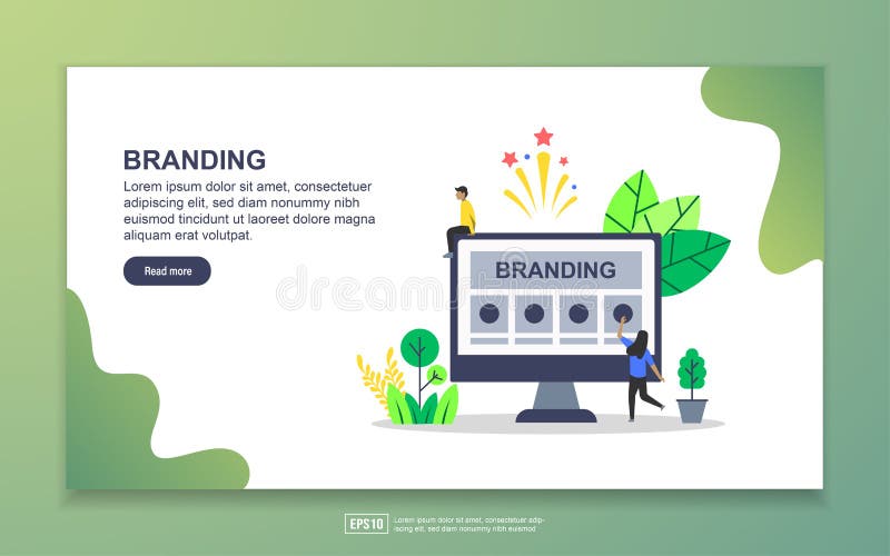 Landing Page Template Fur Videomarketing Modernes Flachdesign Konzept Fur Web Seiten Design Fur Websites Und Mobile Websites Einf Vektor Abbildung Illustration Von Design Page