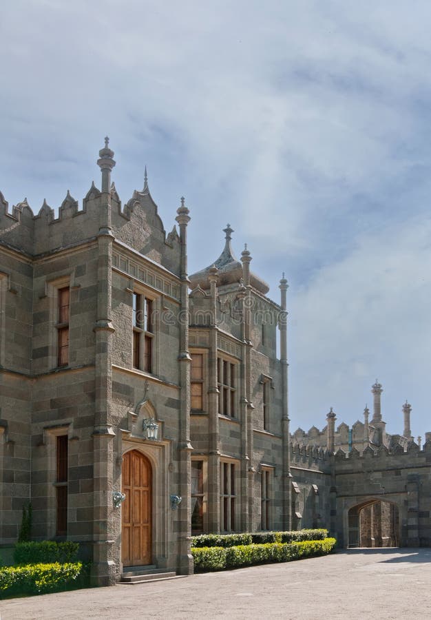 Vorontsovsky palace in Alupka, Crimea, Ukraine