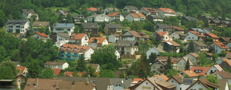 Vorort lizenzfreies stockbild