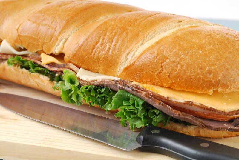 Vorsandwich stockfotografie Vorsandwich stockfotografie