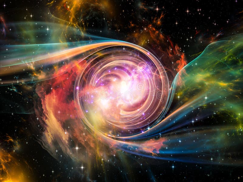 Vortex brillant illustration stock